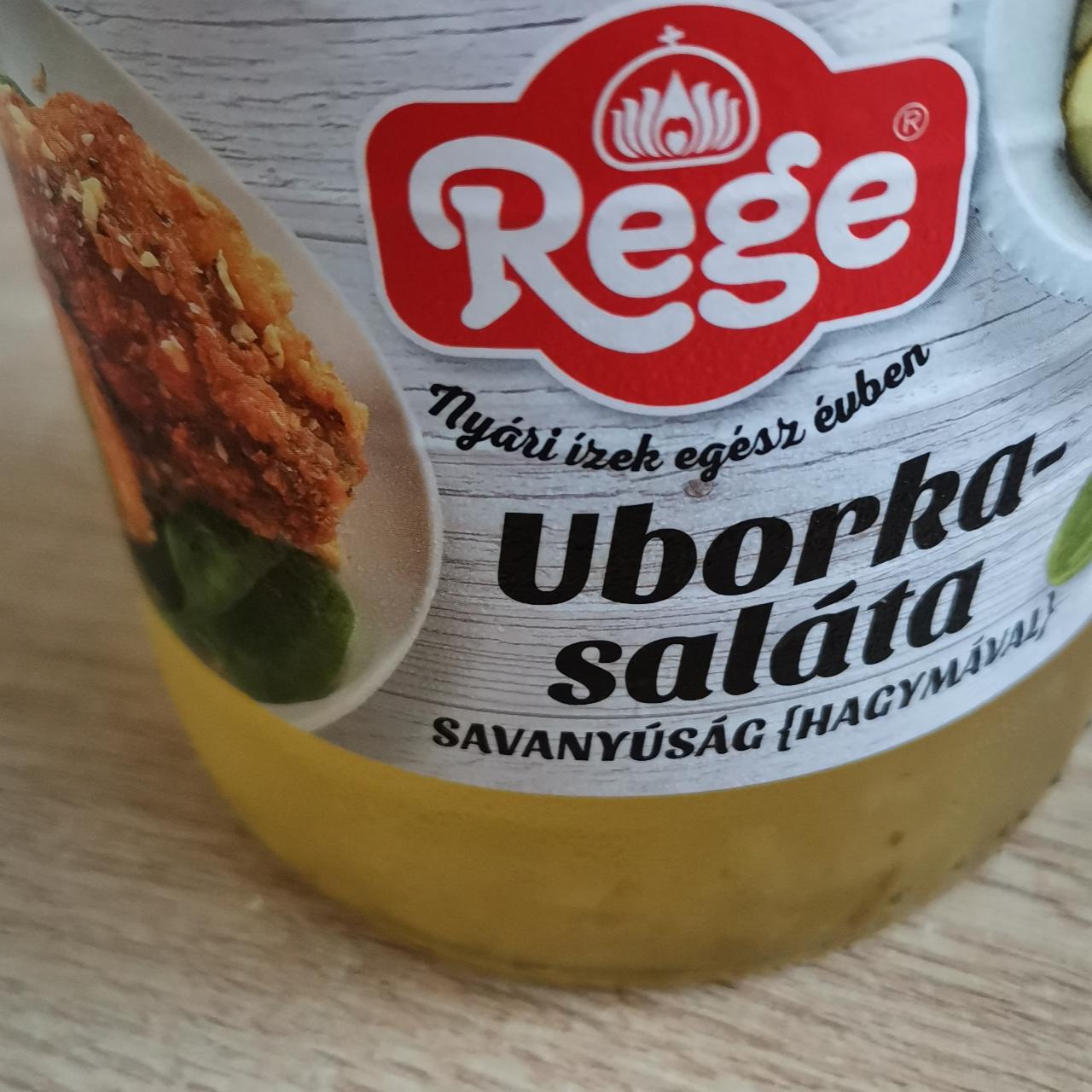 Fotografie - Uborka-saláta Rege