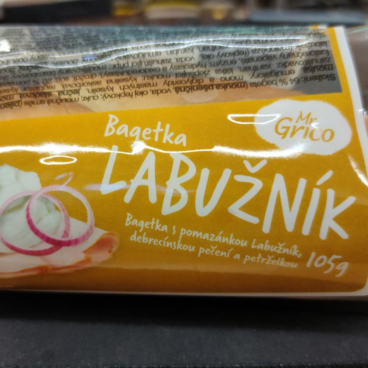 Fotografie - Bagetka Labužník Mr. Grico