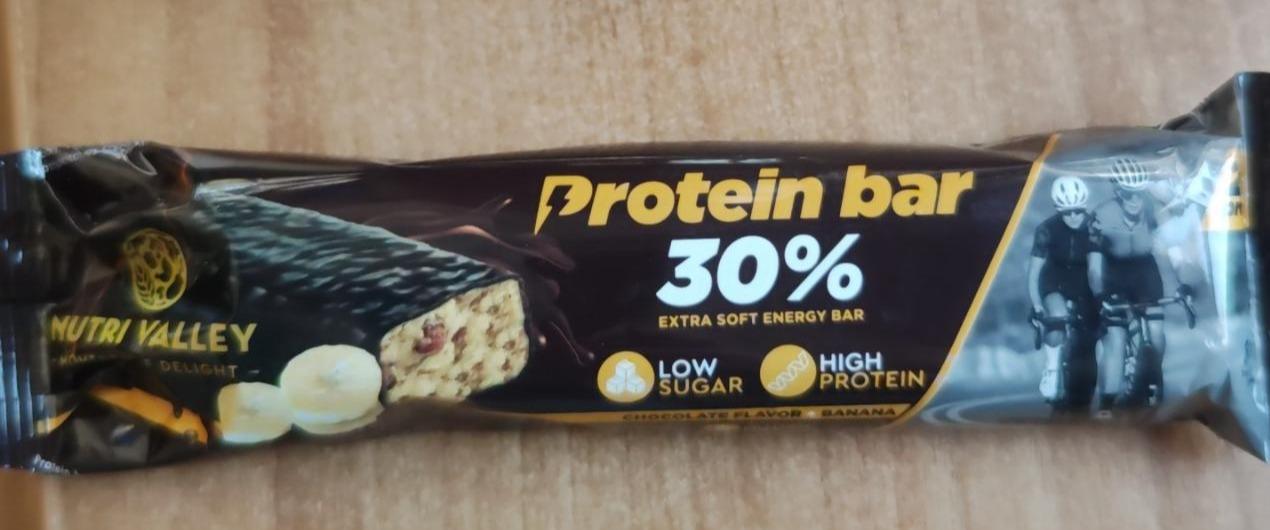 Fotografie - Protein bar 30% Nutri Valley