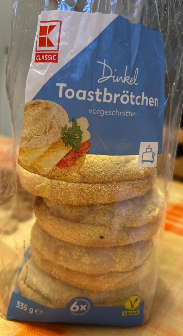 Fotografie - Dinkel Toastbrötchen K-Classic