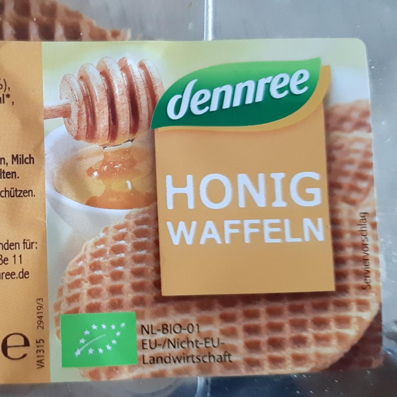 Fotografie - Honig Waffeln