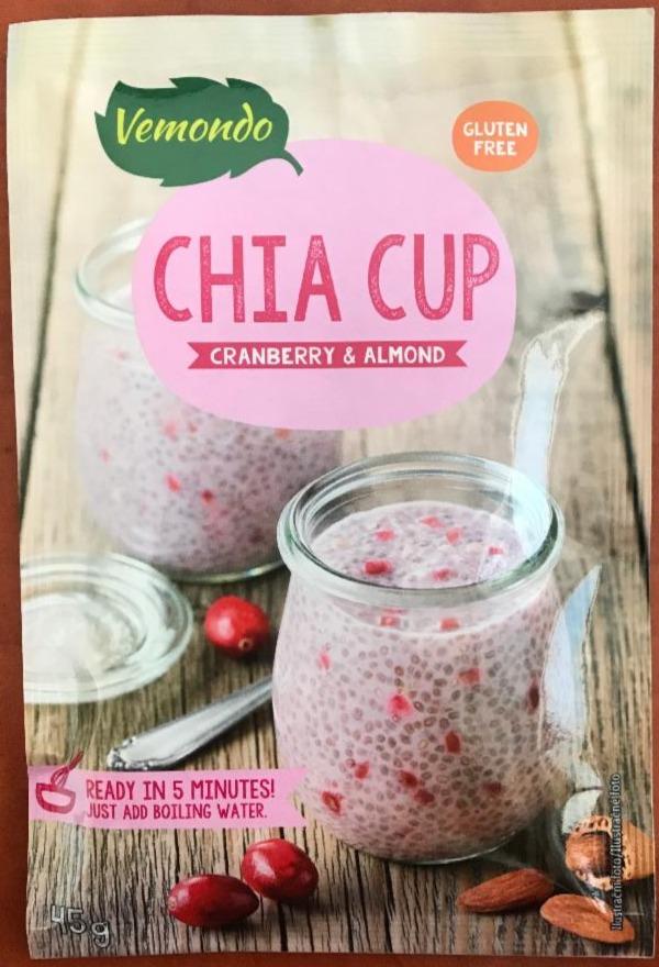 Fotografie - Chia cup Cranberry & Almond Vemondo