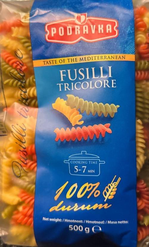 Fotografie - Fusilli le tricolori Podravka