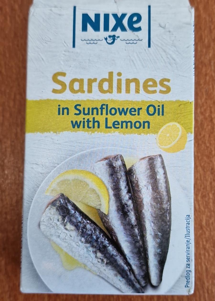 Fotografie - Sardines in Sunflowers Oil with Lemon Nixe