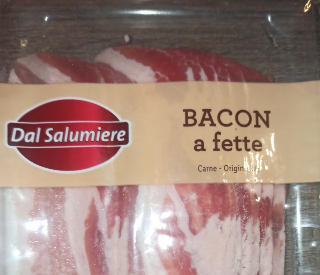 Fotografie - Bacon a fette Dal salumiere