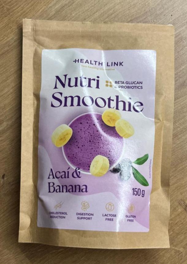 Fotografie - Nutri Smoothie Acai & Banana Health Link