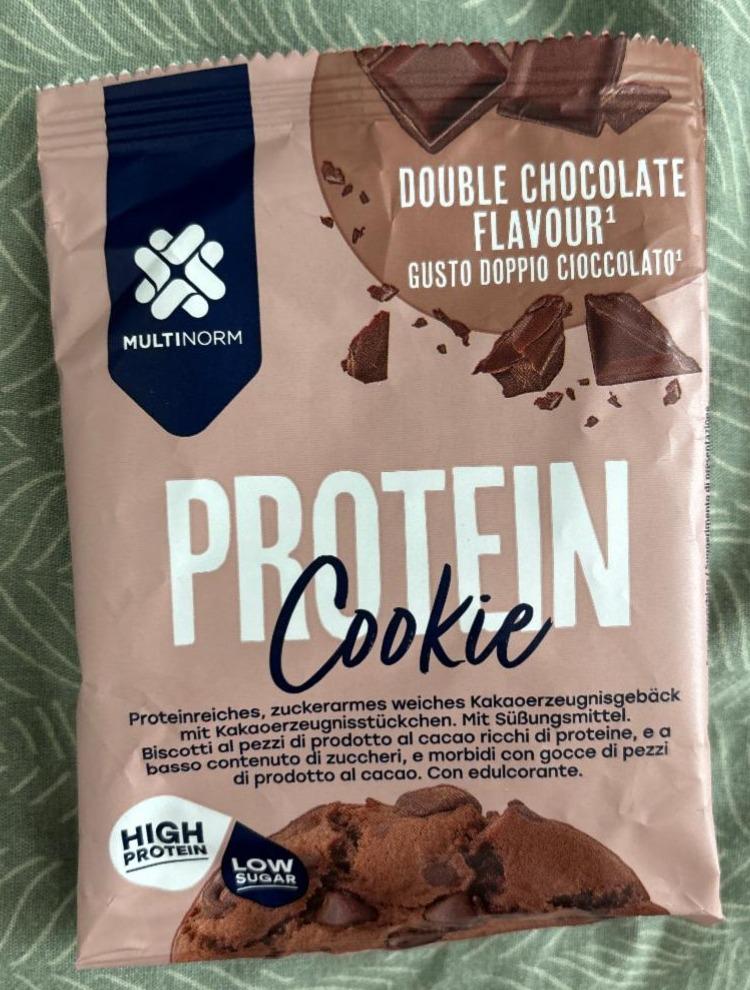 Fotografie - Protein Cookie Double Chocolate Flavour Multinorm