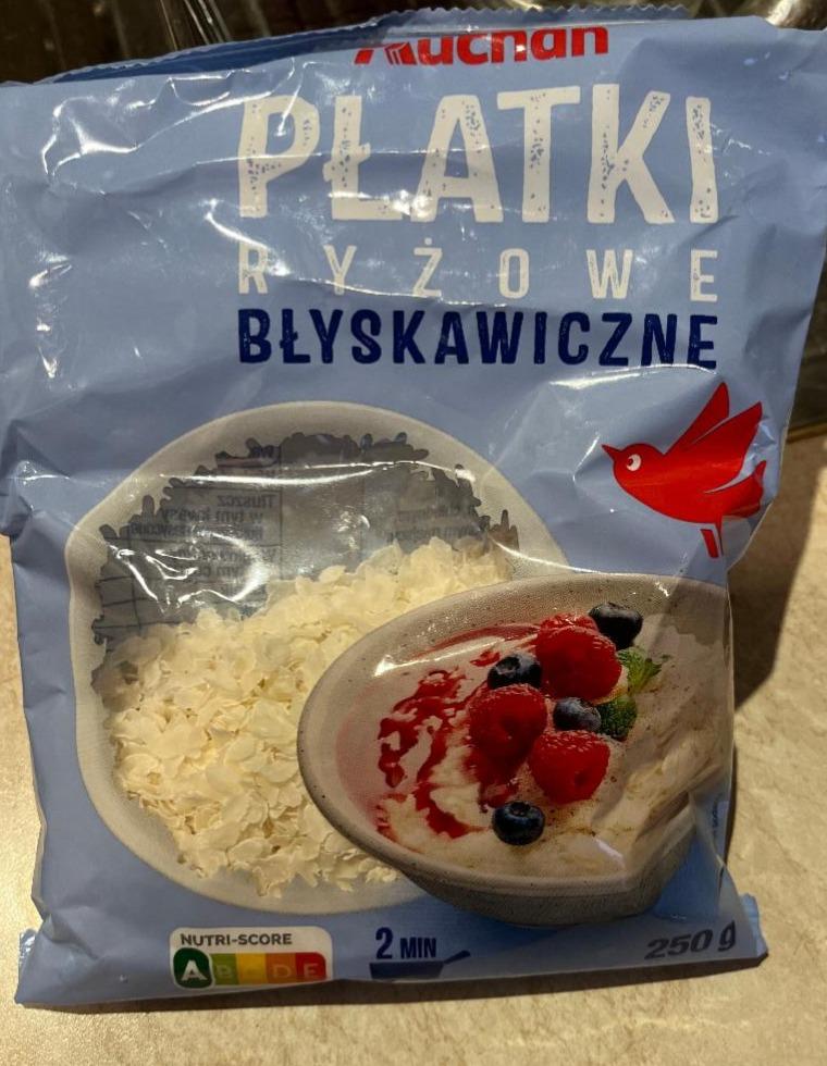 Fotografie - Płatki ryżowe błyskawiczne Auchan