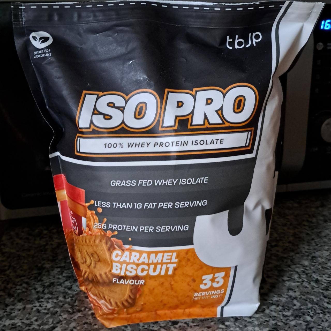 Fotografie - Iso Pro Caramel Biscuit flavour tbJP