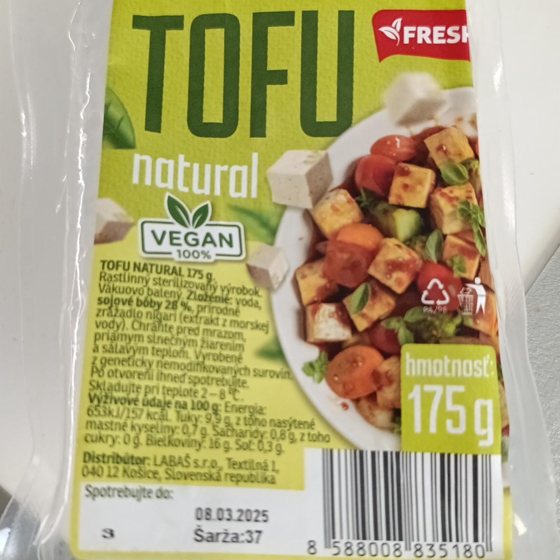 Fotografie - Tofu natural Fresh