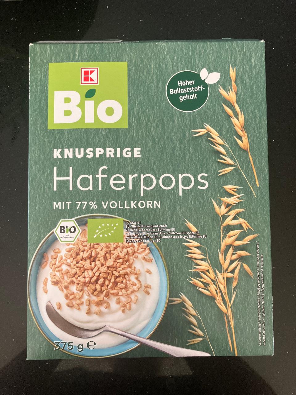 Fotografie - Haferpops K-Bio