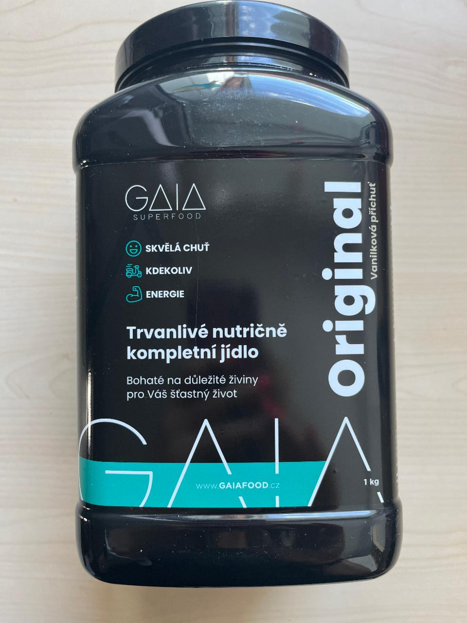 Fotografie - Trvanlivé nutričně kompletní jídlo original Gaia