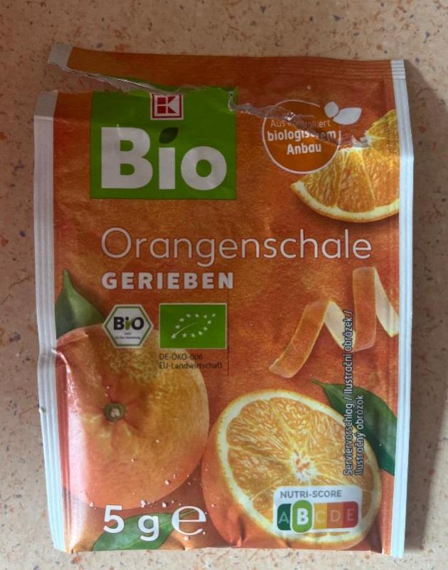 Fotografie - Orangenschale Gerieben K-Bio