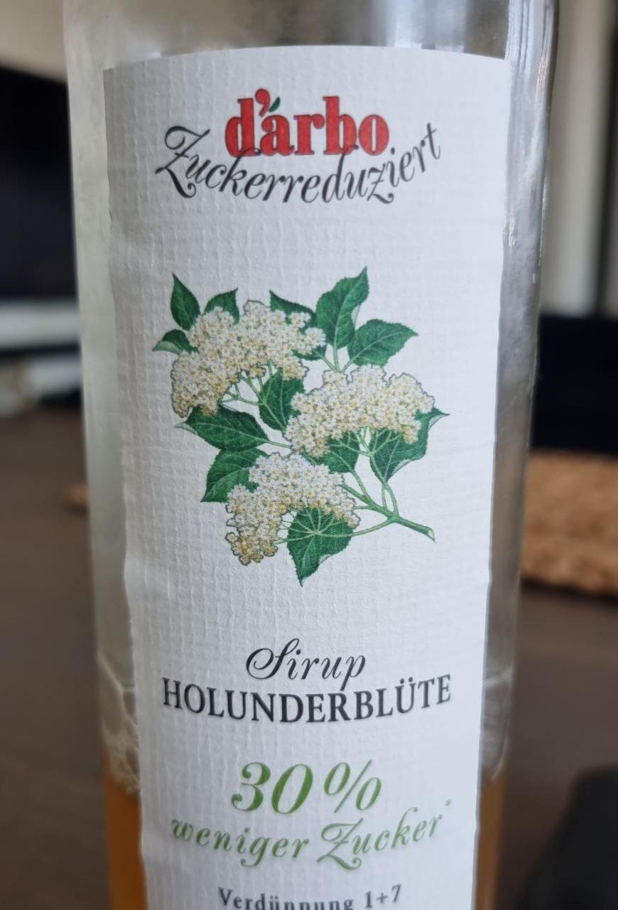 Fotografie - Sirup Holunderblüte d'arbo