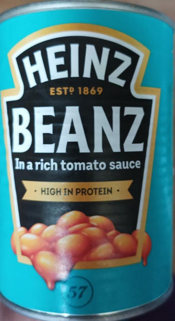 Fotografie - Beanz in a rich tomato sauce high in protein Heinz