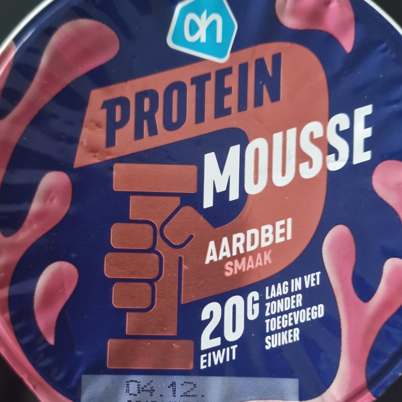 Fotografie - Protein Mousse Aardbei smaak ah