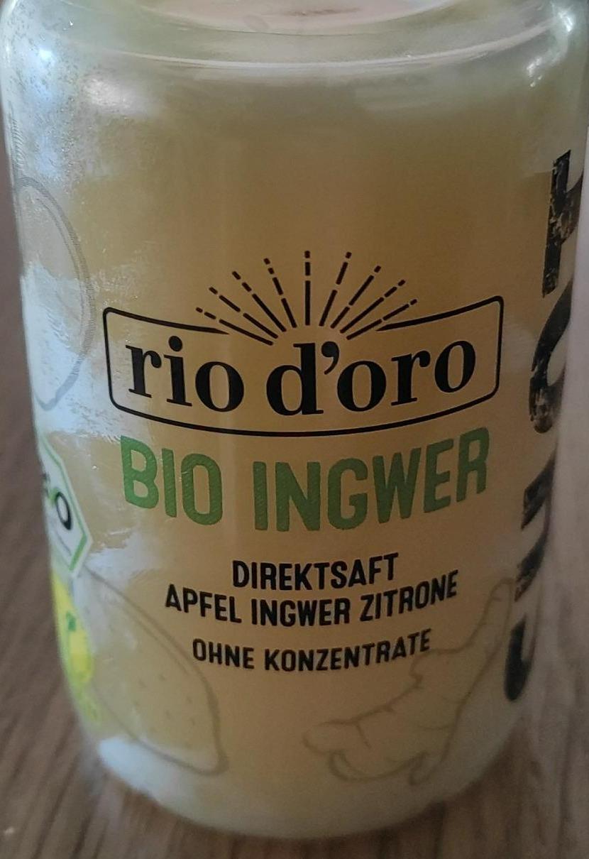 Fotografie - shot Bio Ingwer Rio d'oro