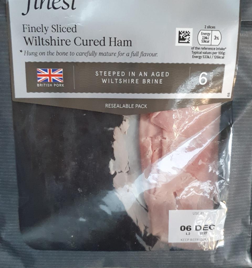 Fotografie - Wiltshire Cured Ham Tesco finest