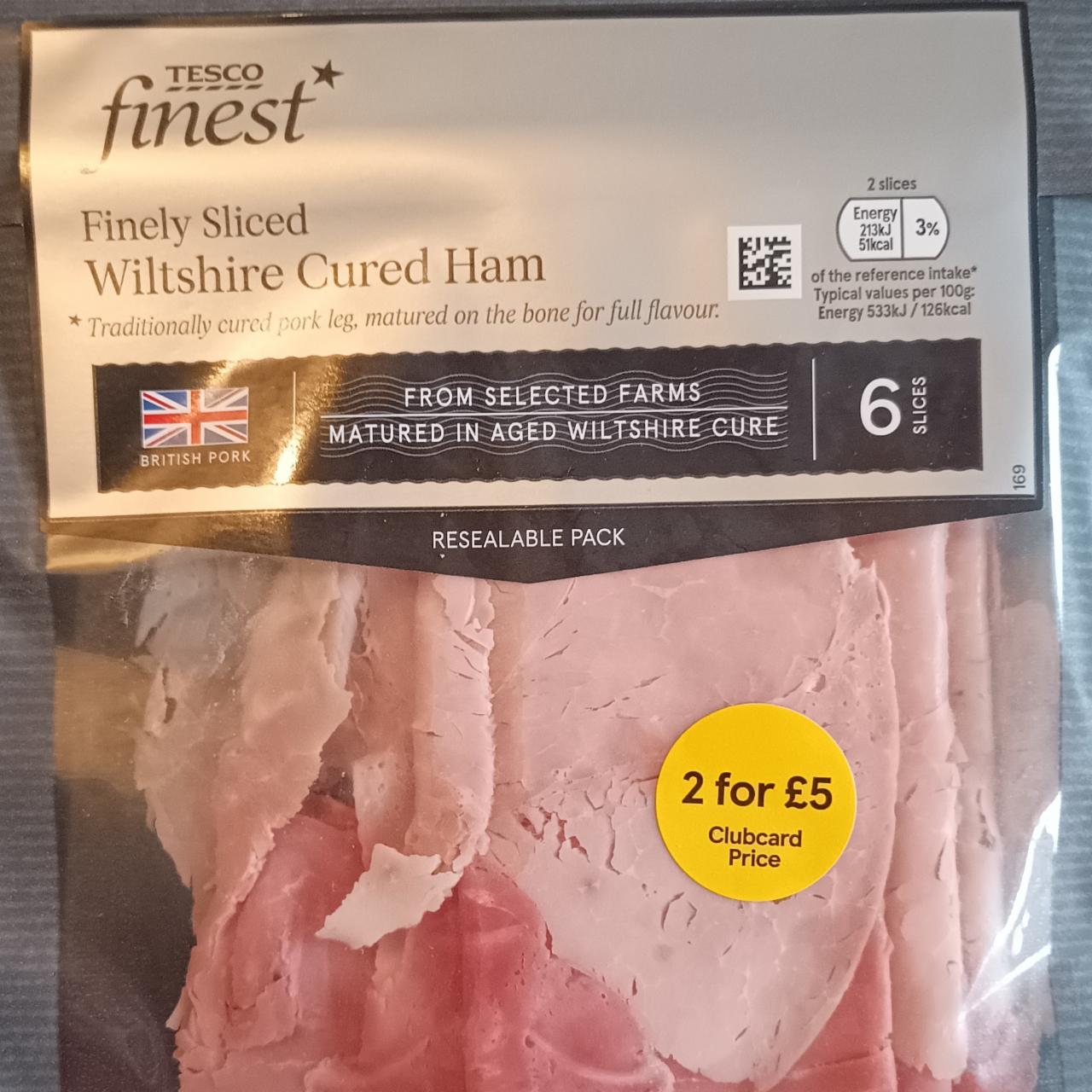 Fotografie - Wiltshire Cured Ham Tesco finest