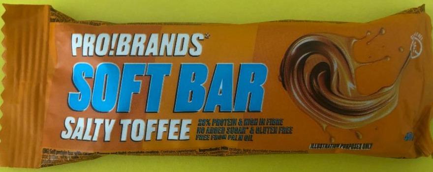 Fotografie - Soft bar salty toffee Pro!brands