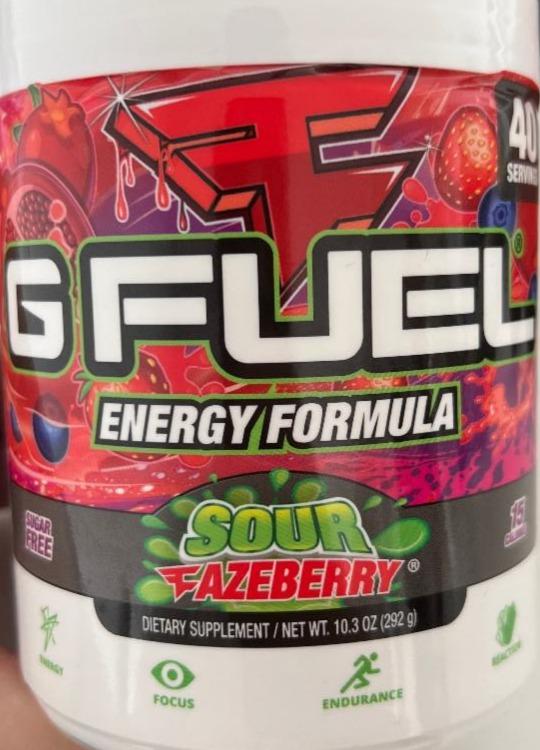 Fotografie - G Fuel Sour Fazeberry