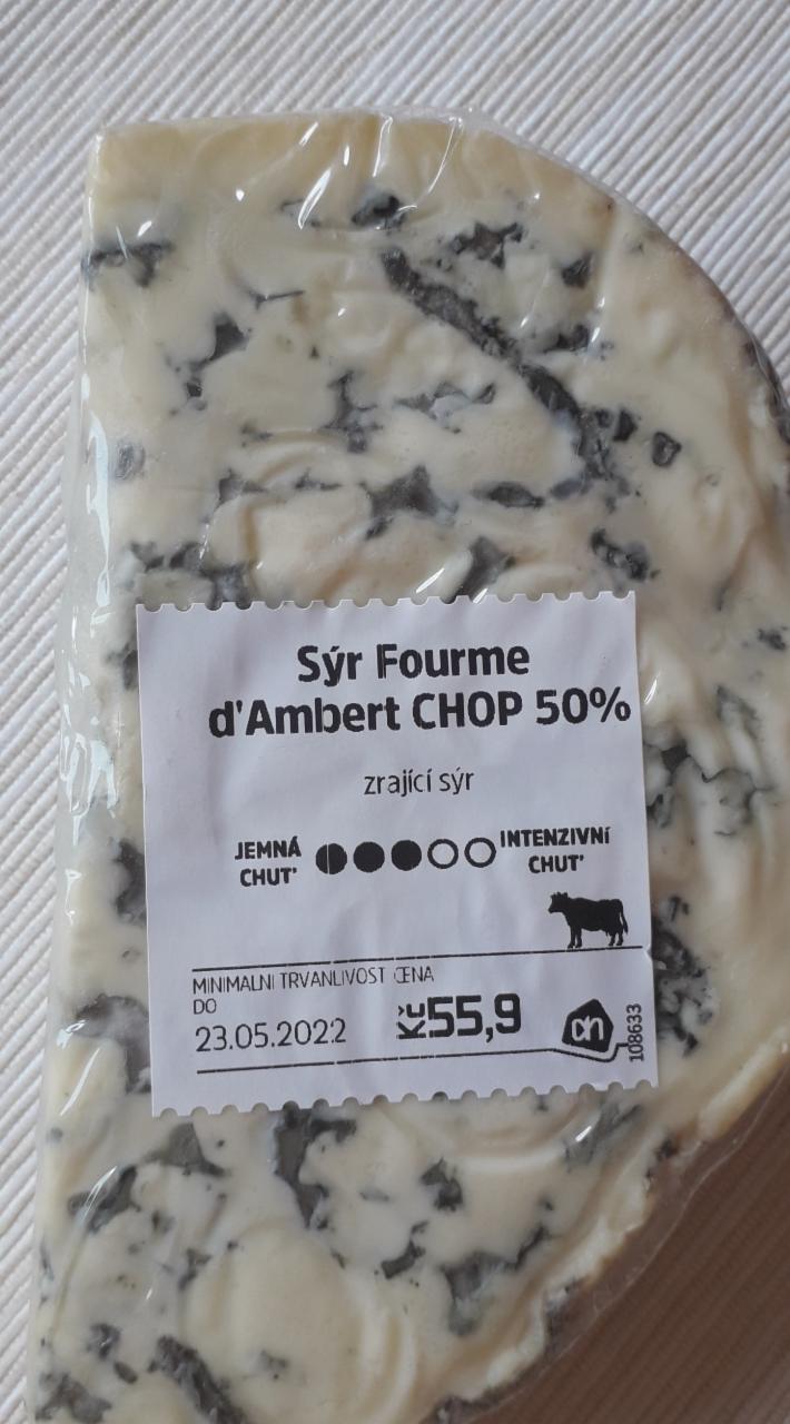 Fotografie - syr fourme d´ambert Chop 50%