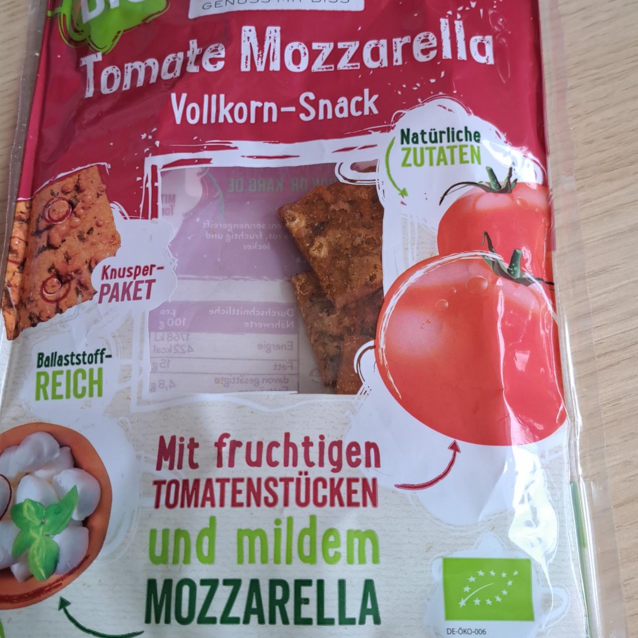 Fotografie - Dr. Karg's Tomate Mozzarella Vollkorn-Snack