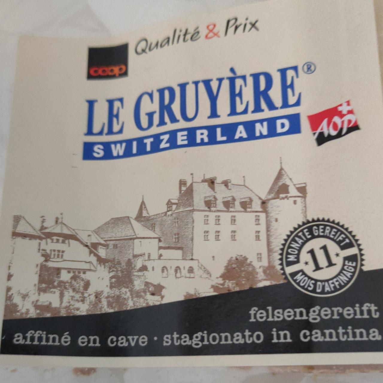 Fotografie - Le gruyère switzerland Coop Qualité & Prix