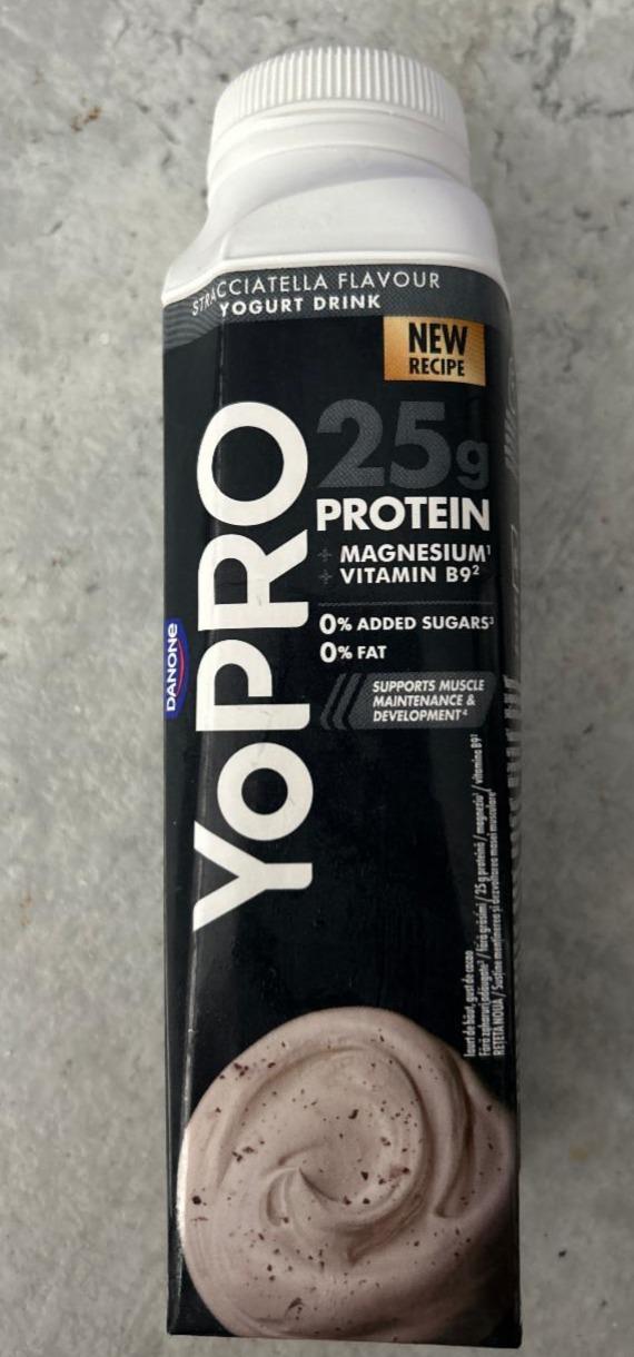 Fotografie - YoPro 25g Protein Stracciatella Flavour Yogurt Drink Danone