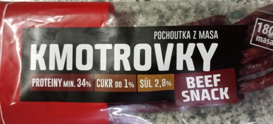 Fotografie - Kmotrovky Hovězí Beef Snack