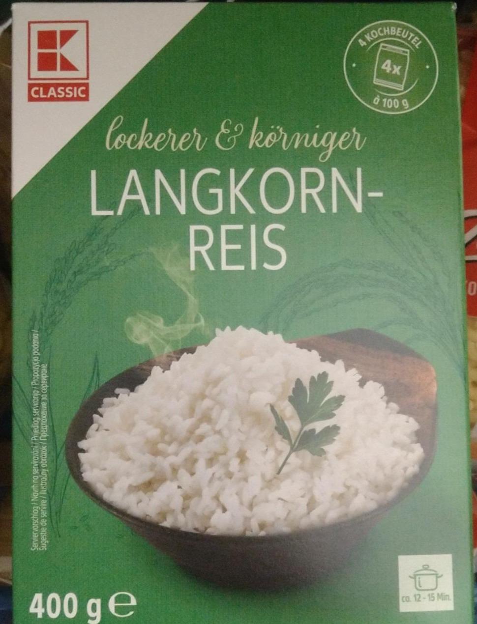 Fotografie - Langkorn-reis K-Classic