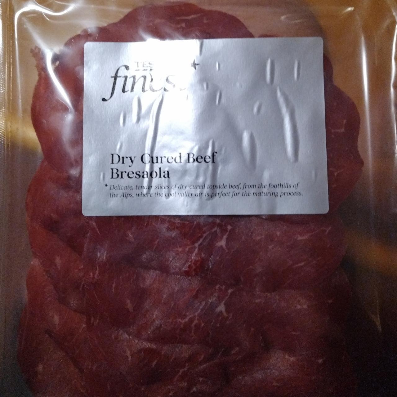 Fotografie - Dry Cured Beef Bresaola Tesco finest