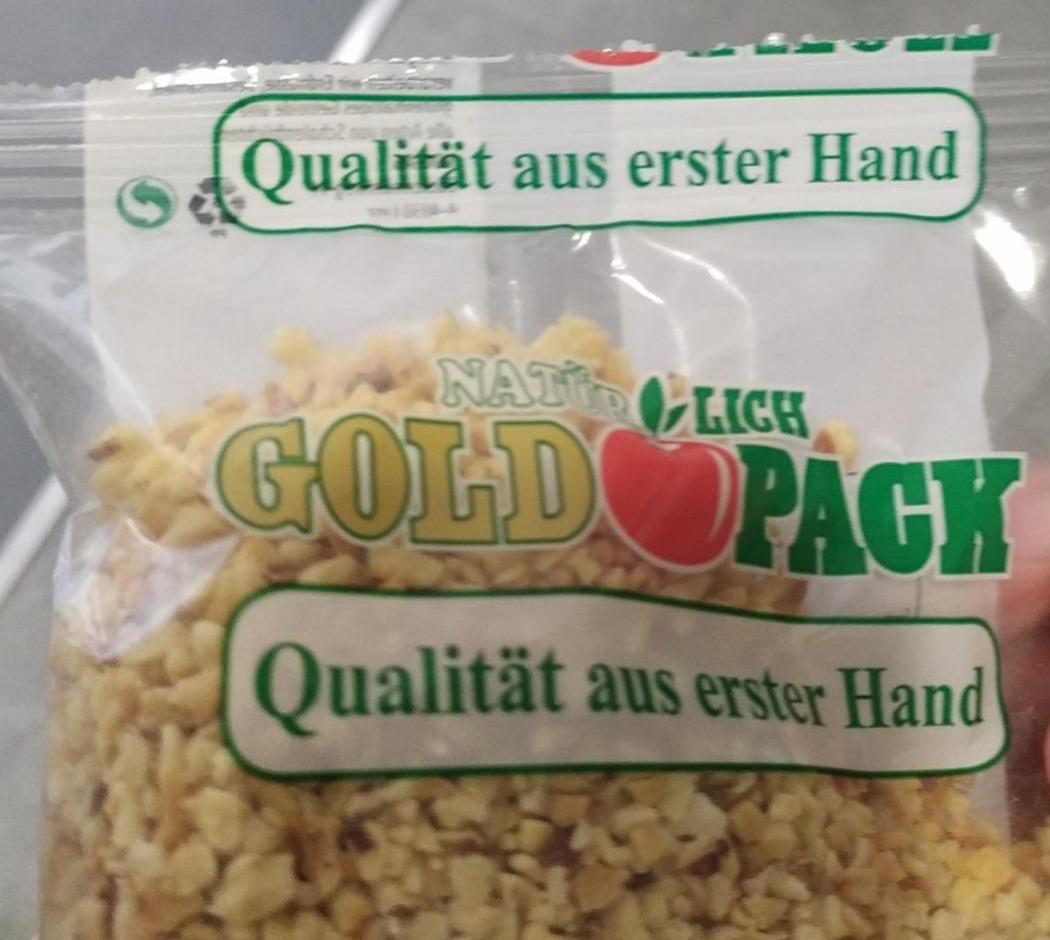 Fotografie - Haselnusskerne gehackt Natürlich Gold Pack