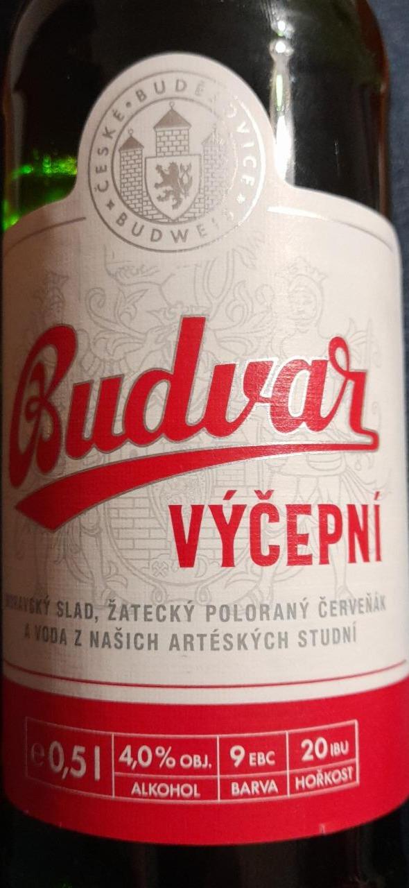 Fotografie - pivo svetlé Budvar 10°