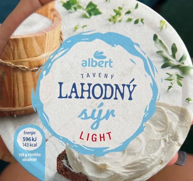 Fotografie - Tavený lahodný sýr light Albert