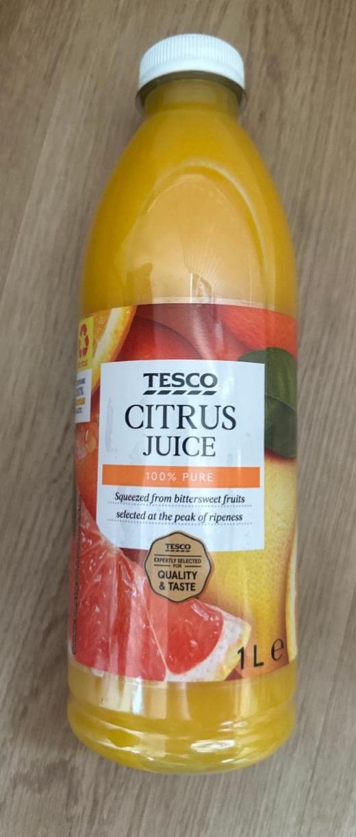 Fotografie - Citrus Juice 100% Pure Tesco