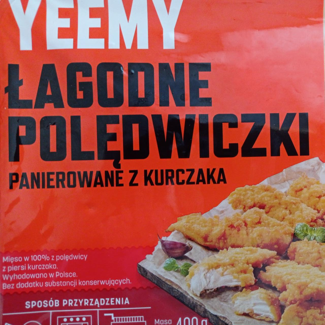 Fotografie - Polędwiczki panierowane z kurczaka łagodne Yeemy