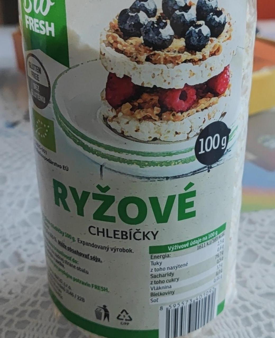 Fotografie - Ryžové Chlebíčky Bio Fresh