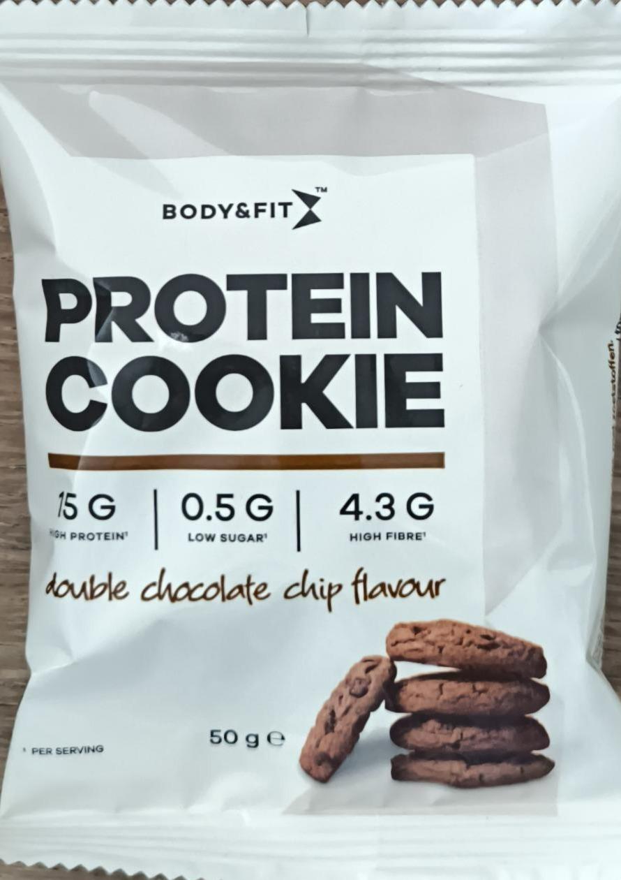 Fotografie - Protein cookie double chocolate chip flavour Body&Fit