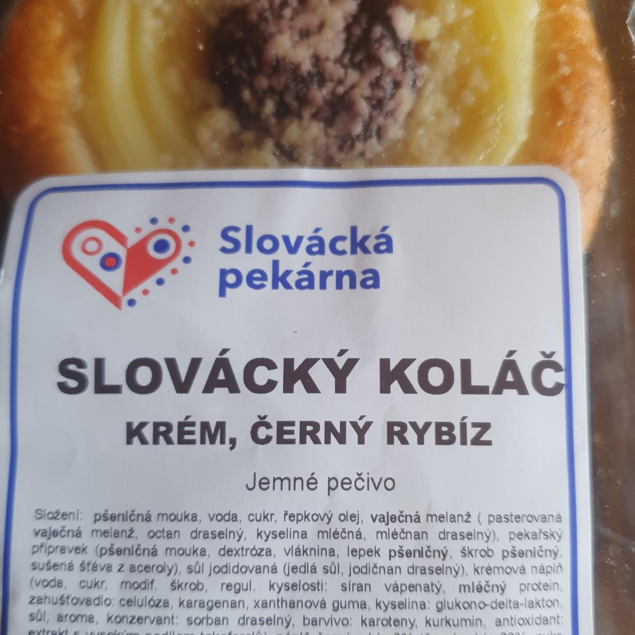 Fotografie - Slovácký Koláč krém, černý rybíz Slovácká pekárna