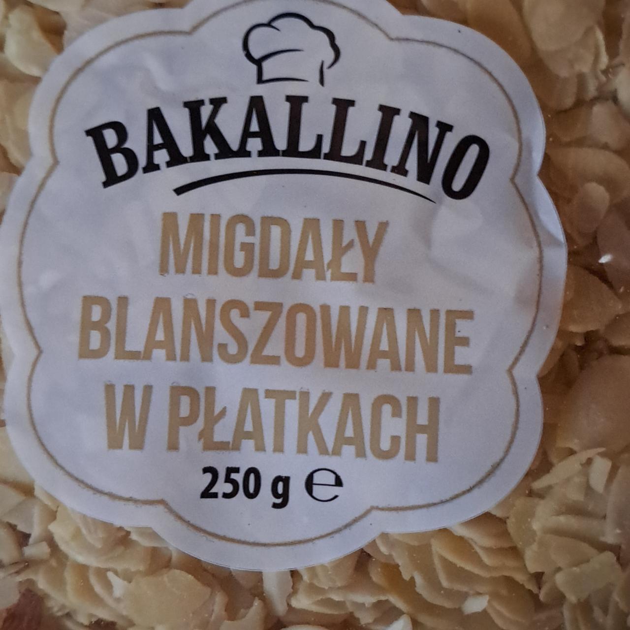 Fotografie - Migdały blanszowane w płatkach Bakallino