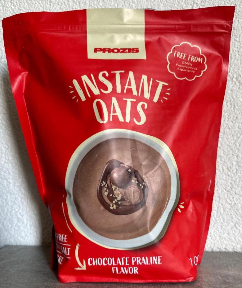 Fotografie - Instant oats praline Prozis