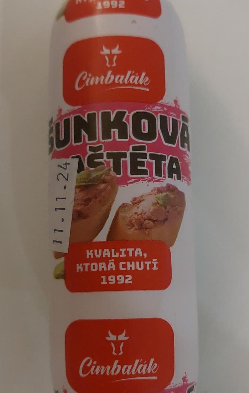 Fotografie - Šunková paštéta Cimbaľák