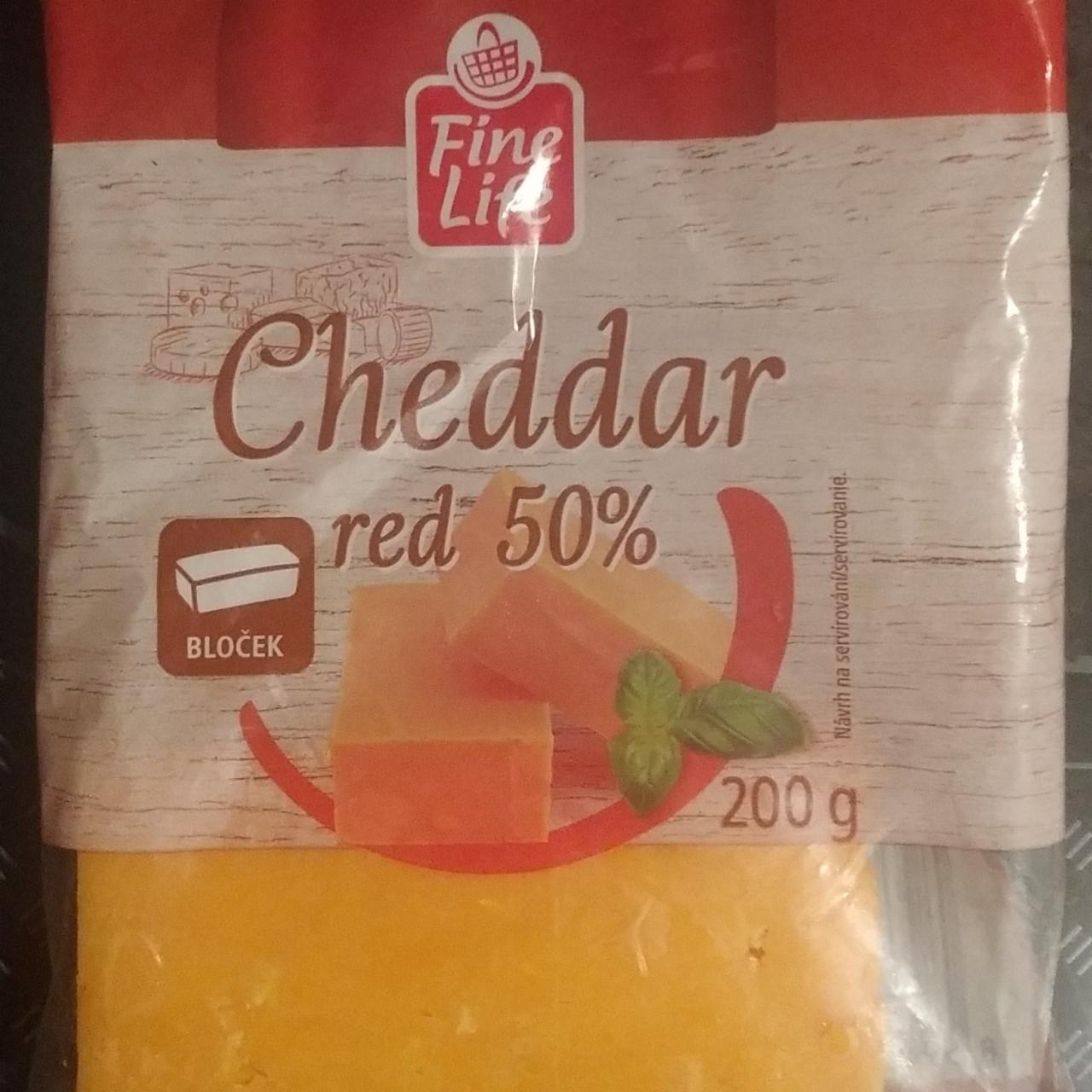 Fotografie - Cheddar red 50% Fine Life