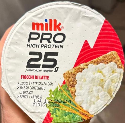 Fotografie - Pro High Protein 25g Fiocchi di latte Milk