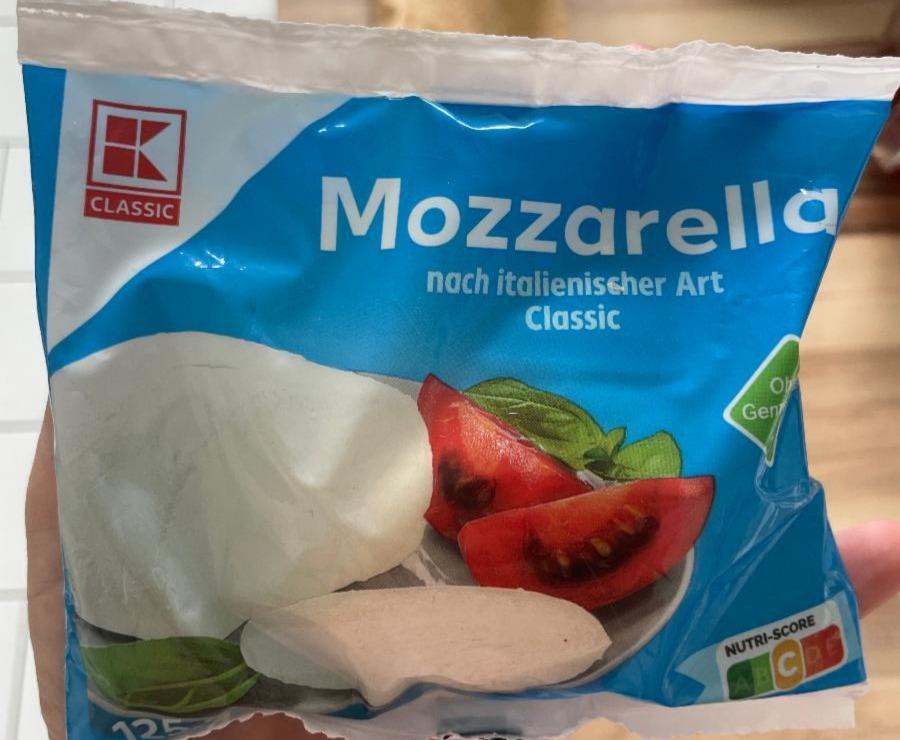 Fotografie - Mozzarella K-Classic