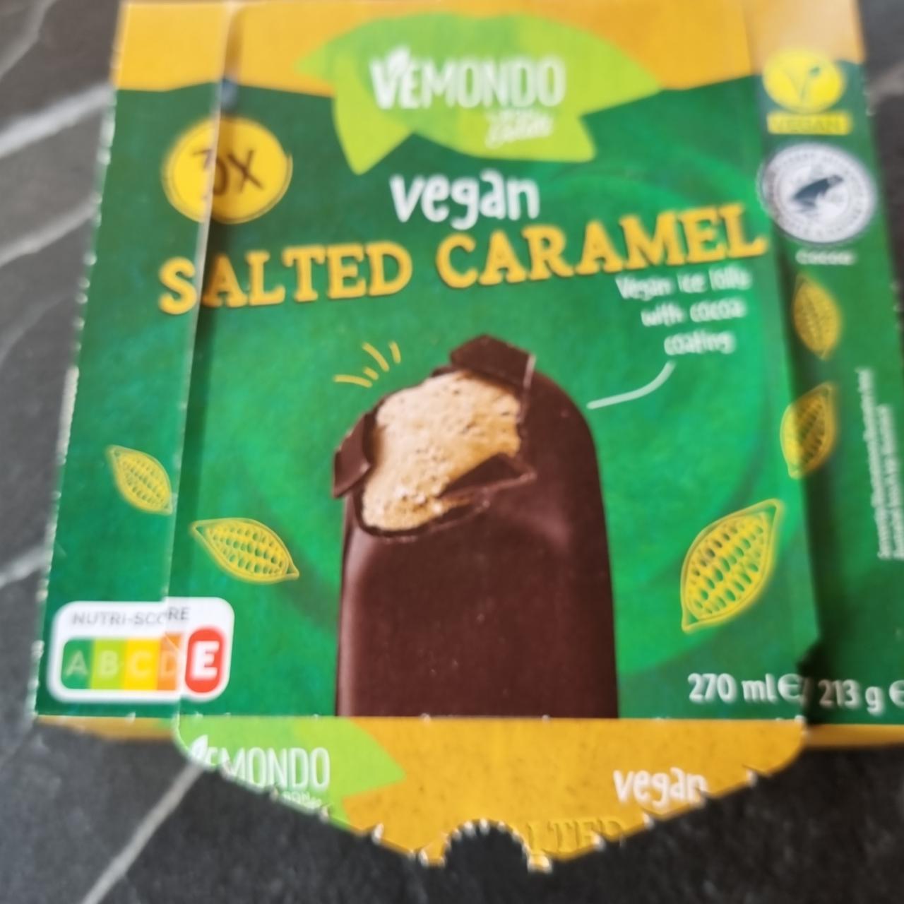 Fotografie - vemondo vegan salted caramel eis