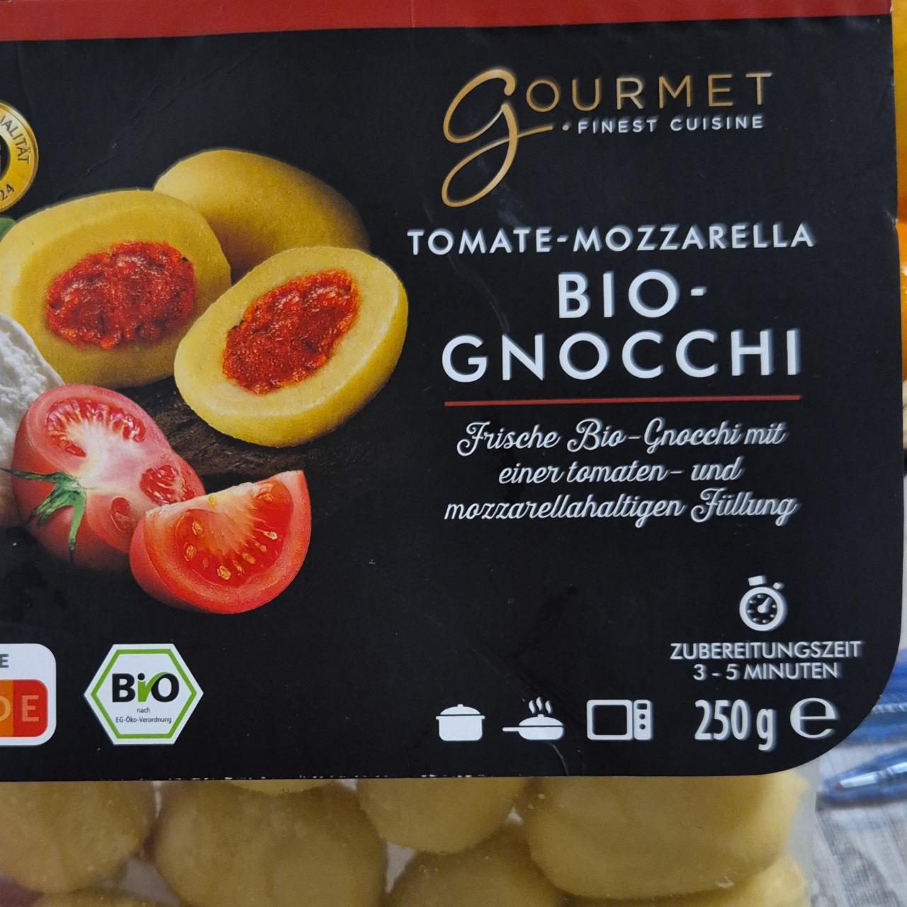 Fotografie - Tomate-Mozarella Bio-Gnocchi Gourmet