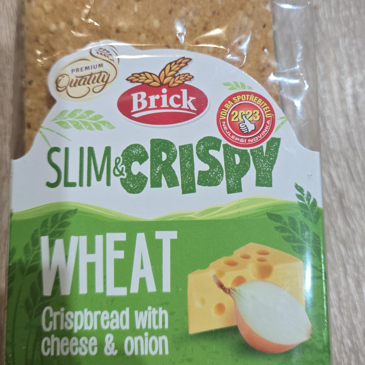 Fotografie - slim and crispy cheese and onion Brick