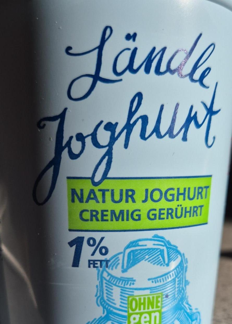 Fotografie - Ländle joghurt 1% Vorarlberg Milch